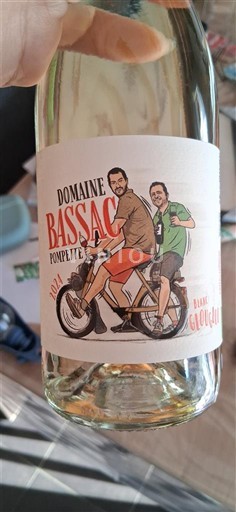 Languedoc a Roussillon Côtes de Thongue Domaine Bassac Pompette 2021