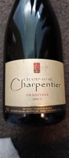 Champagne Sâm-panh Champagne Charpentier Tradition Không niên vụ