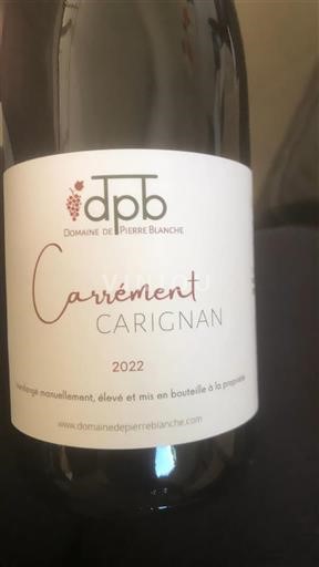 Languedoc Ospecificerad Domaine Pierre Blanche Carrément Carignan 2022