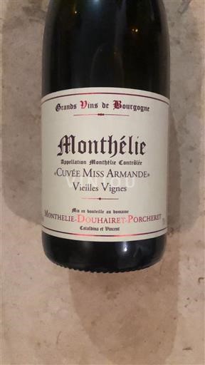 Burgundy Monthélie Monthélie-Douhairet-Porcheret Miss Armande Vieilles Vignes 2021