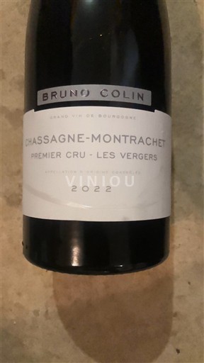 Bourgogne Chassagne-montrachet Premier Cru Bruno Colin Premier Cru - Les Vergers 2022