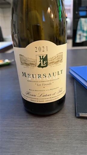 Burgund Meursault Henri Latour et Fils Les Vireuils 2021