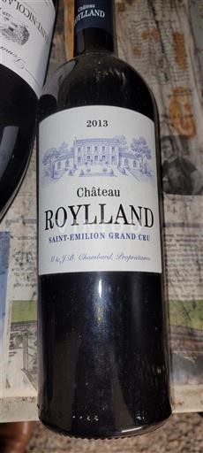 Bordéus Saint-Émilion Grand Cru Grand Cru Château Roylland 2013