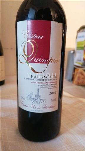 Bordeaux Haut-Médoc Château Quimper 2002