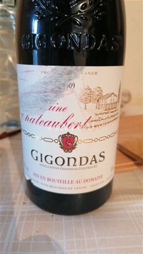 Rhônen laakso Gigondas Domaine Montaubert 2009