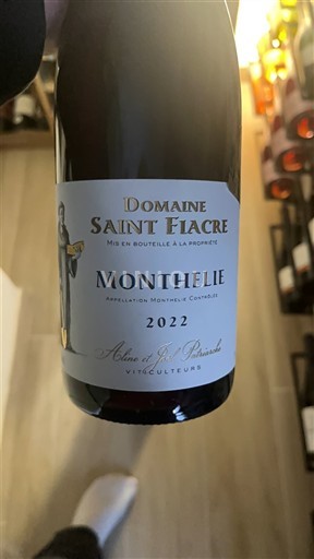 Burgundy Monthélie Domaine Saint Fiacre 2022
