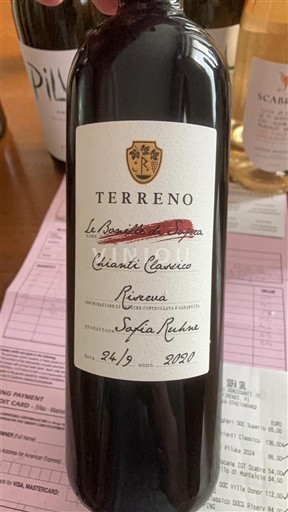 Toscane Chianti Classico Riserva Terreno 2020