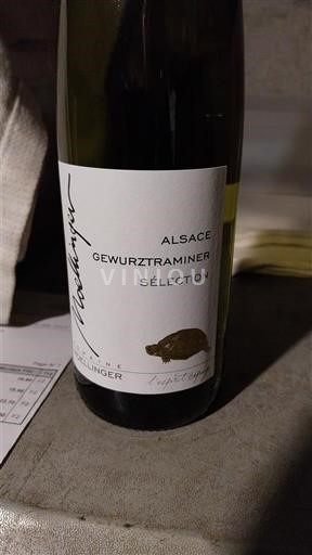 Viner Blanc sec Sélection Kreydenweiss 2024 Frankrike Alsace Ospecificerad AOC
