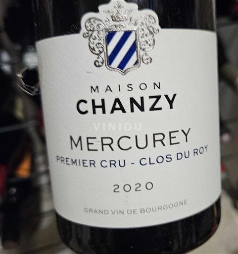 Burgundy Mercurey Premier Cru Maison Chanzy Premier Cru - Clos du Roy 2020