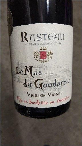 Rhône Valley Rasteau Le Mas du Goudareau Vieilles Vignes 2017