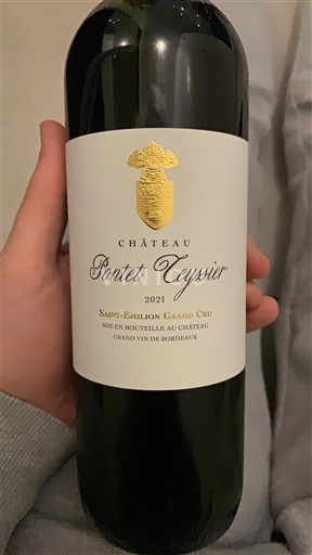 Bordeaux Saint-Émilion Grand Cru Grand Cru Château Pontet Teyssier 2021