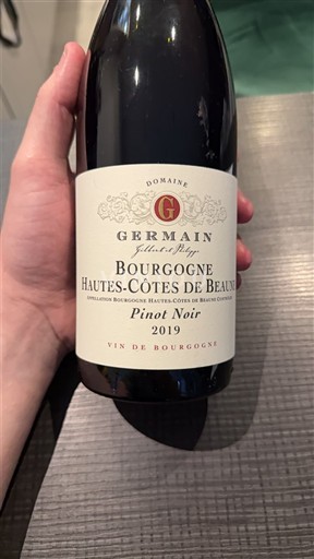 Burgundy Hautes-Côtes de Beaune Grand Cru Domaine Germain 2019