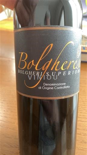 Toscana Bolgheri Tenuta Di Vaira - Bolgherese Bolgheri Superiore 2022