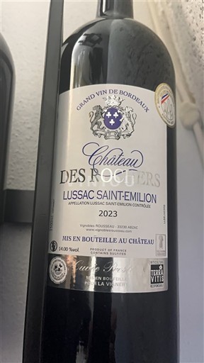 Bordeaux Lussac-Saint-Émilion Château Des Rochers 2023