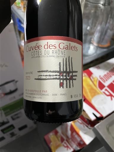 Valle del Ródano Côtes del Ródano Vignerons Estezargues des Galets 2023