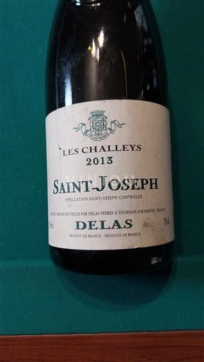 Vina Blanc demi-sec Les Challeys Delas 2013 Francija Rona dolina Saint-Joseph AOC