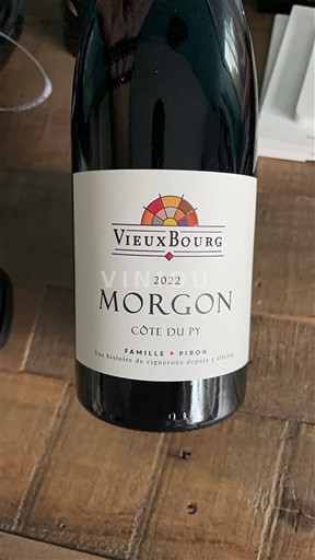 Beaujolais Morgon Vieux Bourg Côte du Py 2022