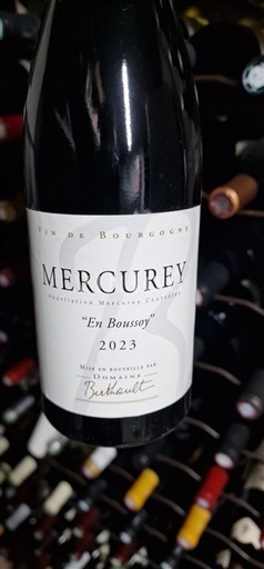 Бургундія Меркуре Domaine Berthault En Boussoy 2023