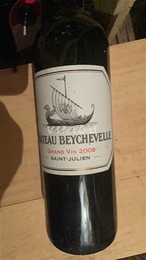 Bordeaux Saint-Julien Grand Cru Château Beychevelle 2008