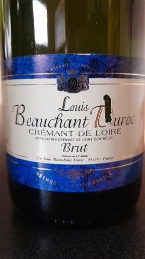 Loire Valley Crémant de Loire Louis Beauchamp Duroc Non-Vintage