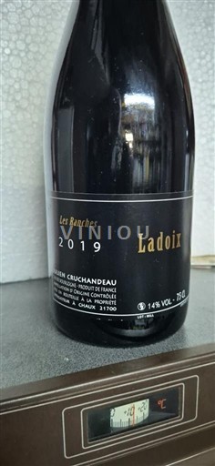 Bourgondië Ladoix Julien Cruchandeau Les Ranches 2019
