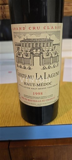 Bordeaux Haut-Médoc Grand Cru Classé Château La Lagune 1998
