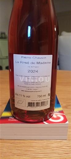 Loiren laakso Määrittelemätön Pierre Chauvin Le Rosé de Madame 2024