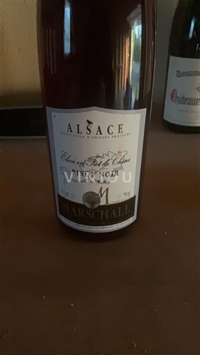 Elsass Marschall Élevé en Fût de Chêne 2016