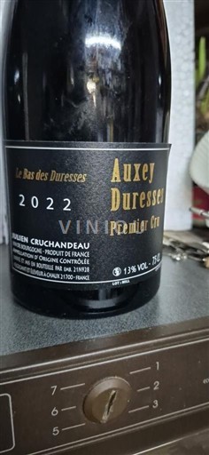 Bourgondië Auxey-Duresses Premier Cru Julien Cruchandeau Le Bas des Duresses 2022