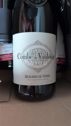 Rhônedalen Beaumes de Venise Combe de Vaulongue 2018