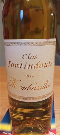 Sudoeste Monbazillac Clos Fontindoule 2018