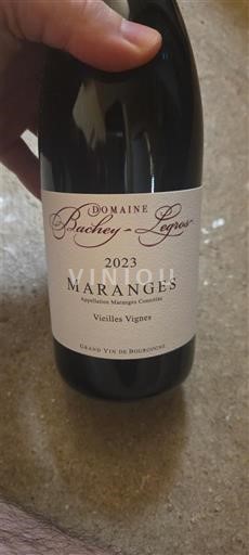 Burgundy Maranges Domaine Bachey-Legros Vieilles Vignes 2023