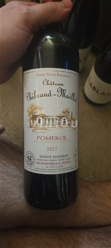 Burdeos Pomerol Château Thibeaud-Maillet 2022