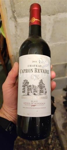 Bordeaux Blaye-Côtes-de-Bordeaux Château Capron Revaire 2011