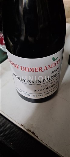Burgundi Morey-Saint-Denis Premier Cru Domaine Didier Amiot Aux Cheseaux 2022