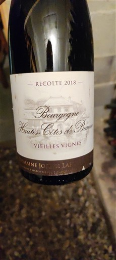 Bourgondië Niet gespecificeerd Domaine Joannet Vieilles Vignes 2018