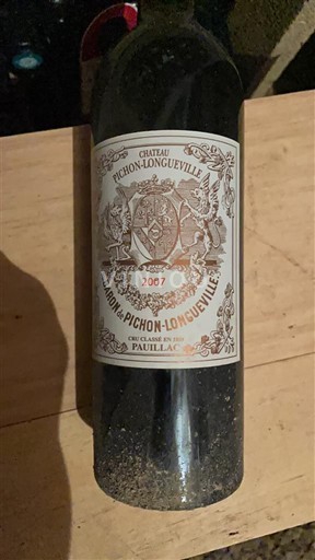 Bordeaux Pauillac Grand Cru Château Pichon-Longueville Baron 2007