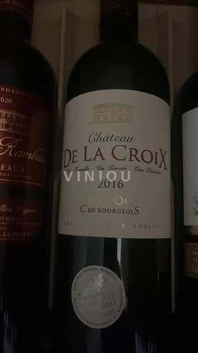 Bordeaux Médoc Cru Bourgeois Château La Croix 2016