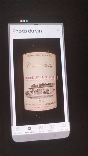 Bordeaux Bordeaux Supérieur Cuvée Stella 2015
