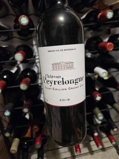 Bordeaux Saint-Émilion Grand Cru Château Peyrelongue 2019