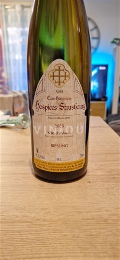 Alsacia Cave historique des Hospices de Strasbourg Riesling 2023