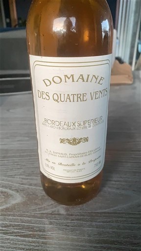 Bordeaux Bordeaux Supérieur Domaine Des Quatre Vents Niet-geïntegreerd