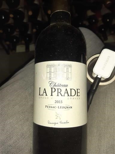 Bordeaux Pessac-Léognan Château La Prade 2015