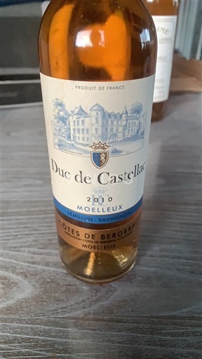 Jihozápad Côtes-de-bergerac Duc de Castellac 2010