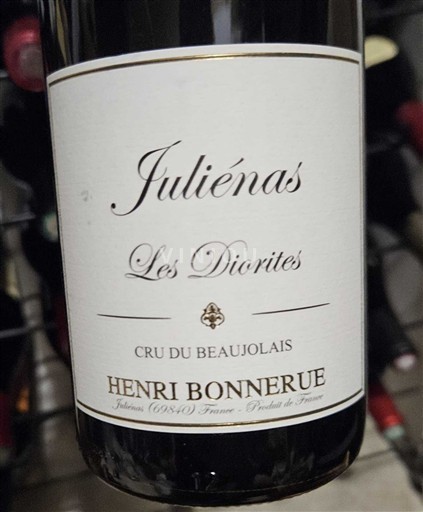 Beaujolais Juliénas Henri Bonnerue Les Diorites 2022