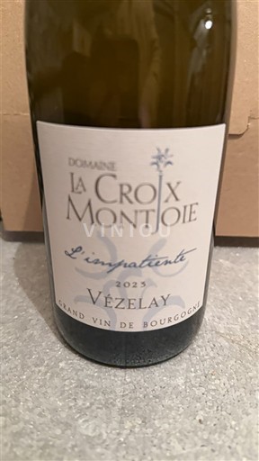 Bourgogne Bourgogne Vezelay Domaine La Croix Montjoie L'impatiente 2023