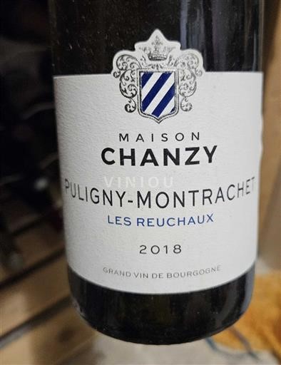 Burgundy Puligny-Montrachet Maison Chanzy Les Reuchaux 2018