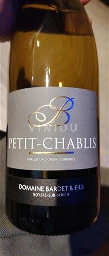 Burgundy Petit Chablis Domaine Bardet & Fils 2023