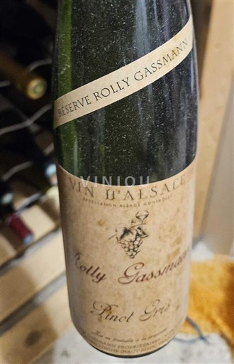 Rượu vang Blanc sec Réserve Rolly Gassmann Rolly Gassmann 2019 Pháp Alsace Vin de France