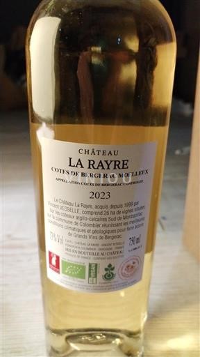 Sudoeste Côtes de Bergerac Château La Rayre 2023